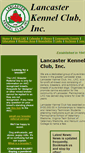 Mobile Screenshot of lancasterkennelclub.org